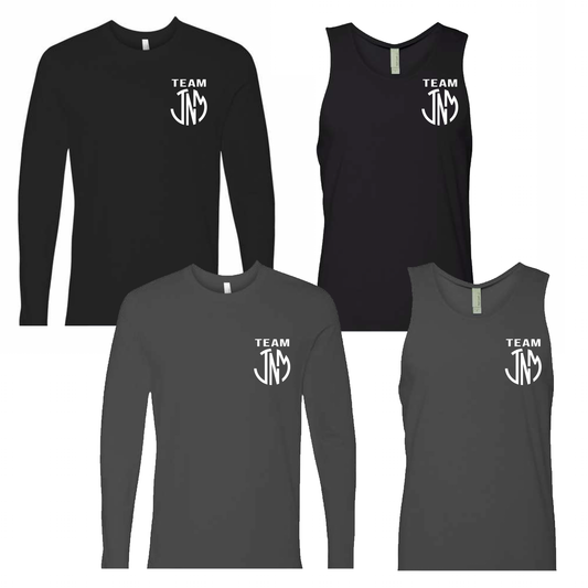 TEAM JNM Long-sleeves and Tanks